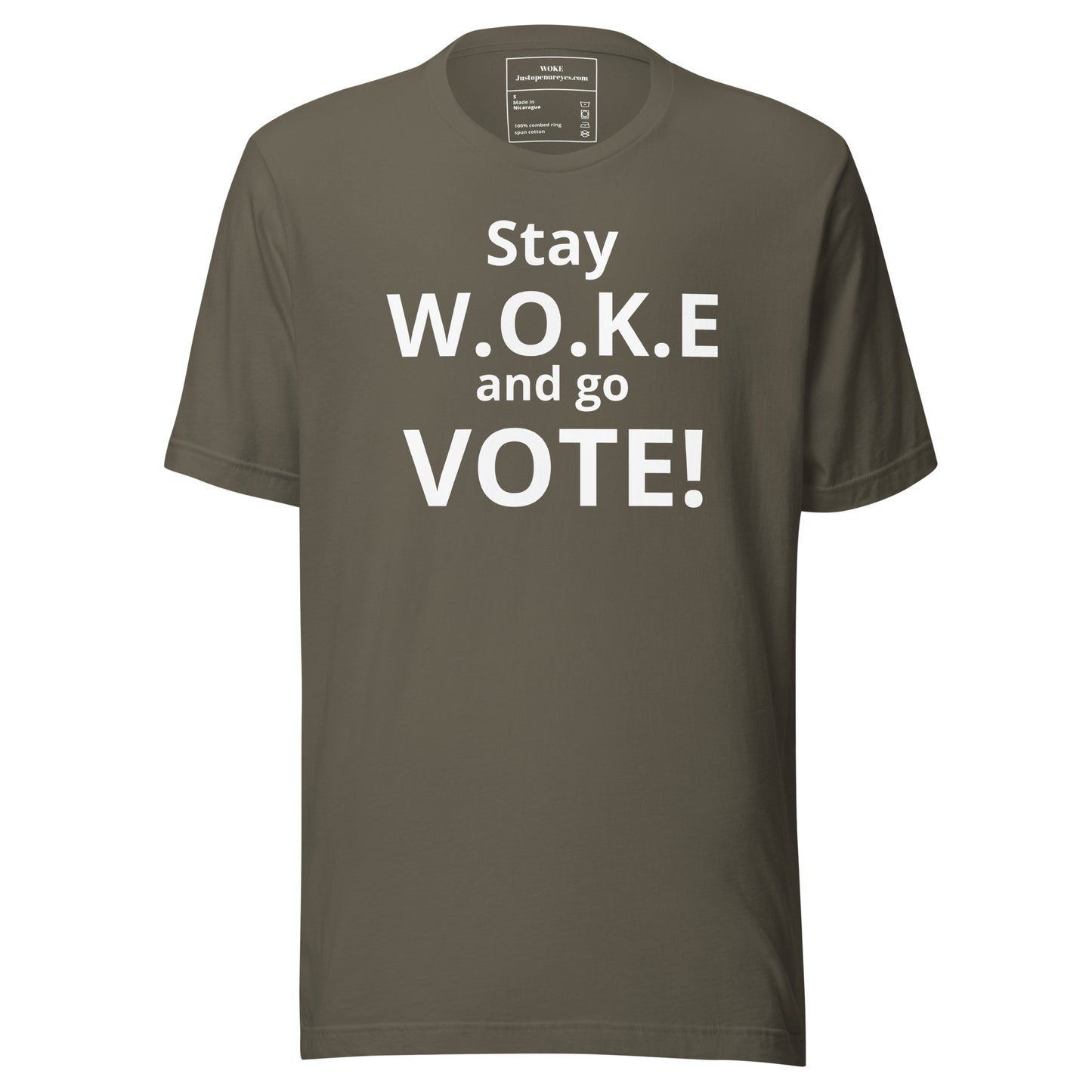 W.O.K.E. and Vote Tee